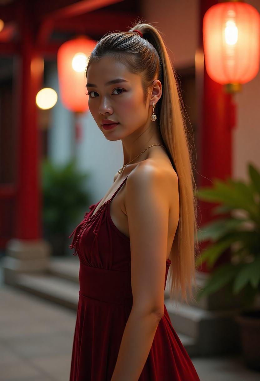 晚风沉醉的街角
